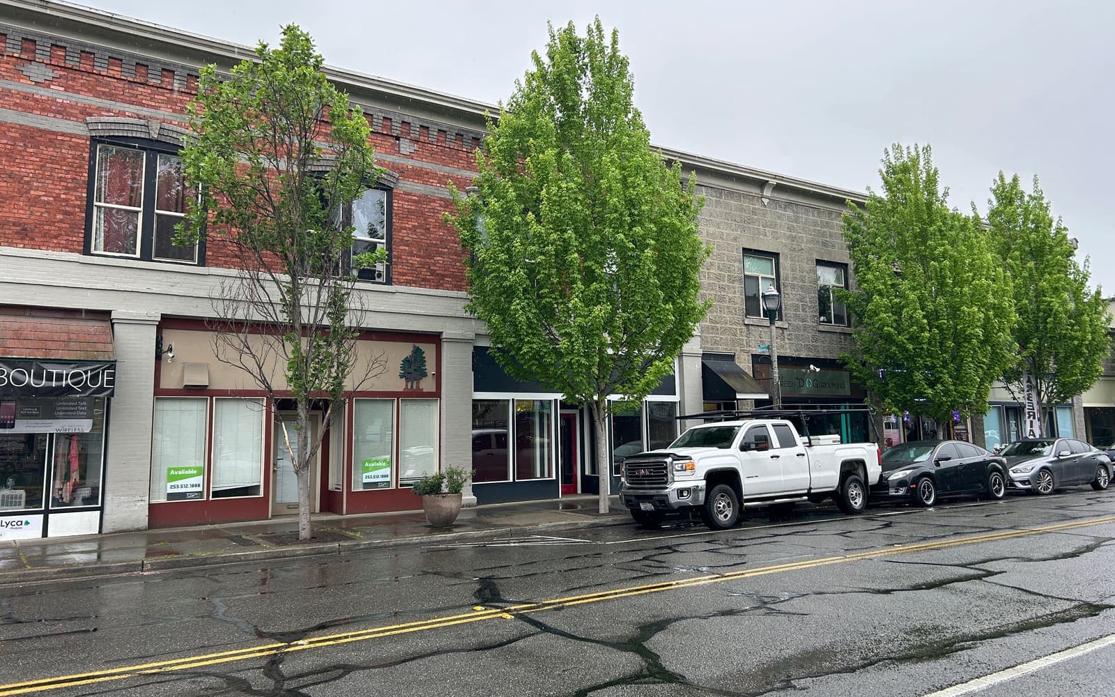 1st Avenue South in downtown Kent, Washington