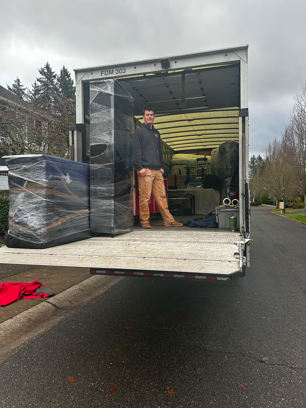 First Due Movers handling a large move