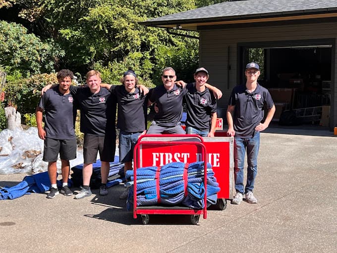 First Due Movers team at work