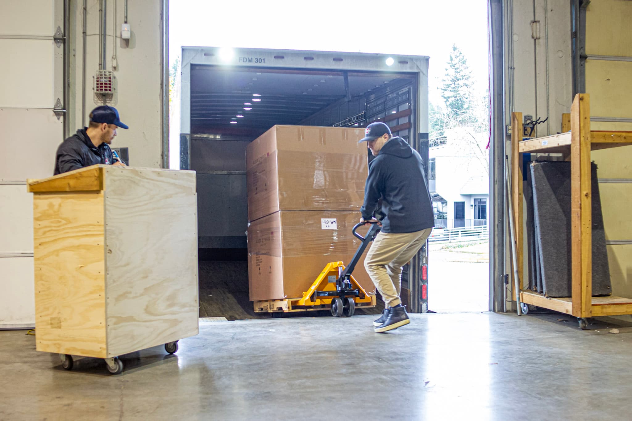 First Due Movers logistics team