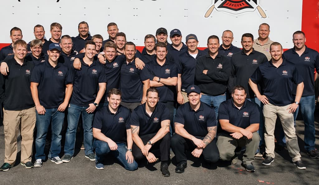 The entire First Due Movers team