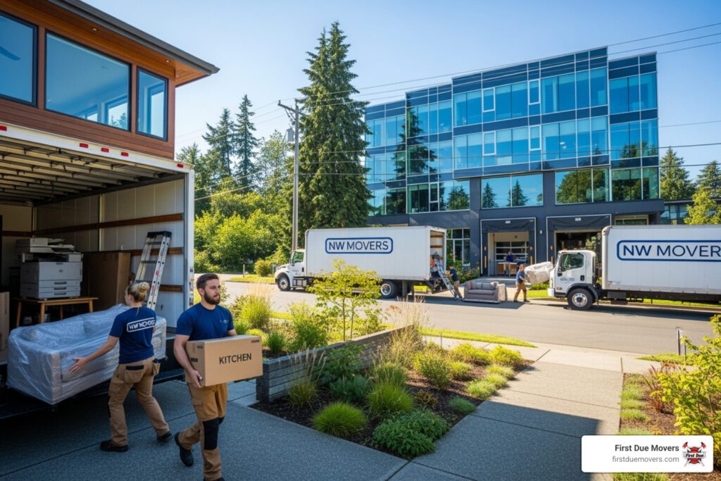 residential commercial moving installation in preston, wa