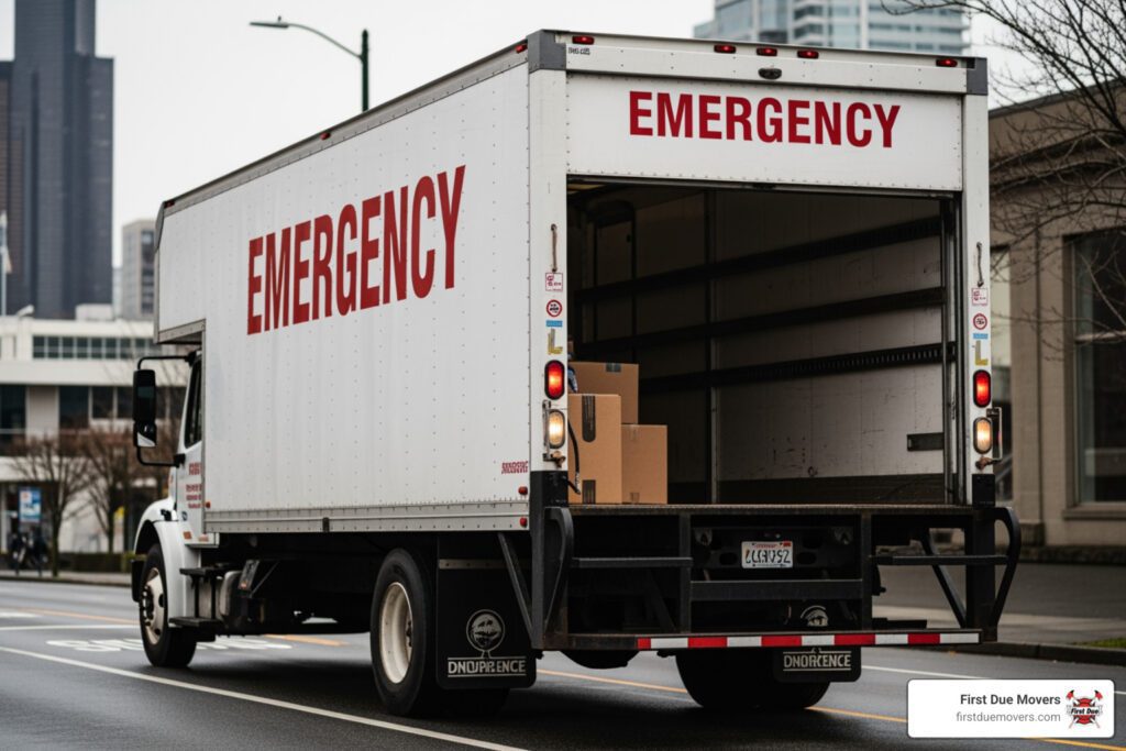 emergency moving supplies and delivery repair in seattle, wa